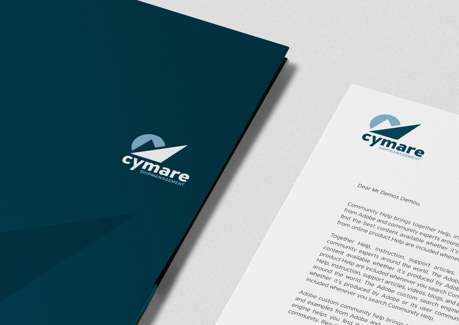 Cymare Shipmanagement | monografik creative studio